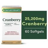 $13 Nature's Bounty Cranberry with Vitamin C Softg