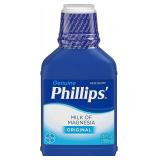 $22 Phillips Milk of Magnesia Original Liquid Laxa