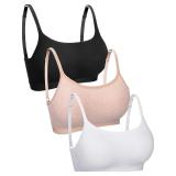 $20 Small-Boao 3 Pcs Women Mini Camisole Bra Padde
