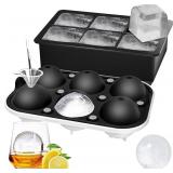 $10 2 Pack Ice Cube Tray, 2' Sphere Ice Ball Mold