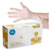 $9 MedPride Disposable Vinyl Clear Exam Gloves, La