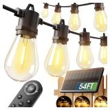 $20 addlon 54FT(48+6) Solar String Lights Outdoor,