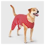 Striped Matching Family Thermal Dog Pajamas - Wond