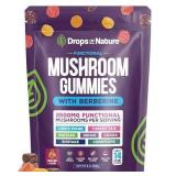 $23 Drops of Nature Mushroom Gummies & Berberine D