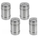 $10 SHIDOW 4 Pcs Seasoning Jars - Stainless Steel,