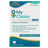 $13 OHM My Choice Emergency Contraceptive   Levono