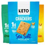 $15 keto snacks Keto Crackers chips (variety) low