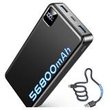 $29 Portable Charger 56800mAh, 22.5W Fast Charging