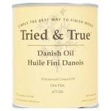 $35 Tried & True Danish Oil, Pure Polymerized Lins