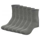 $20 ASTRALUX Men's Cotton Quarter Crew Socks Soft