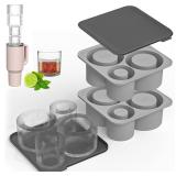 $10 2 Pcs Ice Cube Tray for Tumbler, Large Cylinde