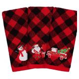 $14 MCEAST 3 Pack Christmas Hand Towels 14 x 25 In