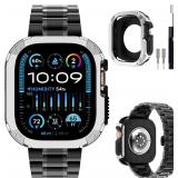 $11 KADES Solid Stainless Steel Band Compatible wi