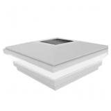 $96 Veranda Solar 4x4 and 6x6 Matte White Plastic