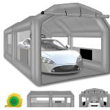 $406 GZKYYLEGS Inflatable Paint Booth, 20X13.5X9.7