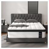 $500 LETMOON King Size Mattress, 14 Inch Hybrid Ki