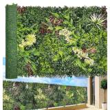 $160 ODTORY Artificial 3D Greenery Wall, 40'x120'