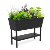 $103 Keter Urban Bloomer Resin Raised Garden Bed,