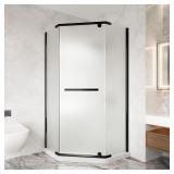 $476 CKB Corner Shower Enclosure, 38 x 38 x 76 in