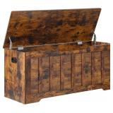 $90 VANKILEY 43.3' Storage Chest Extra Large, Stor