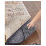$172 Veken Non Slip Cushioned Rug Pad Gripper, Fel