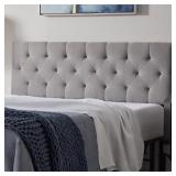 $160 Lucid Mid-Rise Upholstered Headboard - Diamon