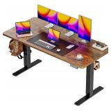$180 Huuger 55 x 28 Large Electric Standing Desk,
