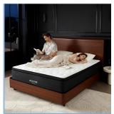$220 WUYOTRE 14 Inch Full Size Mattress, Cooling M