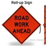 $69 Roll-Up Sign-48' Marathon-Stop Light Symbol