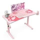 $140 47x23 Curved Shaped Gaming Desk