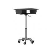 $96 Techni Mobili Folding Table Laptop Cart in Gra
