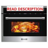 $1200 AAOBOSI 24 Inch Built in Microwave Convectio