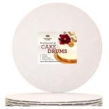 $35 12' White Round Thin Drum 1/4', 25 count