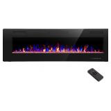 $255 R.W.FLAME 60' Recessed and Wall Mounted Elect
