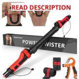 $39 Adjustable Power Twister Bar Upper Body Workou