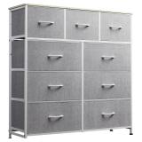 $80 WLIVE Tall Dresser for Bedroom, 9 Drawer Chest