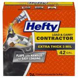 $30 Hefty Load and Carry Contractor 42 Gallon Tras