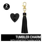 $8 Biddlebee Tumbler & Purse Charm with Charm Hook