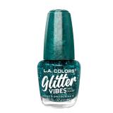 $8 Silver-L.A. COLORS Glitter Vibes Nail Polish, D
