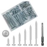 $10 Wensilon Pocket Hole Screws, kit, Square Drive