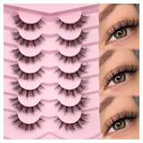 $8 False Eyelashes 3D Lashes Natural Look Fake Eye