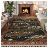 $116 Area Rugs 8x10 for Living Room Clearance Wash