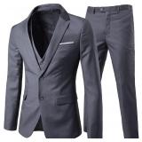 $75 M-Cloudstyle Men's 3-Piece 2 Buttons Slim Fit