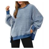 $32 Fisoew Women's Fall Oversized Sweatshirt Casua