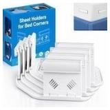 Upgrade Bed Sheet Holders for Corners, Lock Sheet