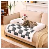 $99 FUNNY FUZZY Pet Couch Covers for Sofa, Large C