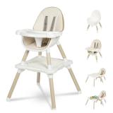 $129 Gofirst 6 in 1 Baby High Chair,Convertible Hi