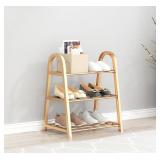 $35 A-Shape Shoe Storage Shelf,Metal and Plastic S