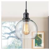 $52 7.9' Glass Globe Pendant Light Kitchen Island