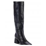 $169 DKNY Women's Cana Block Heel Knee High Dress